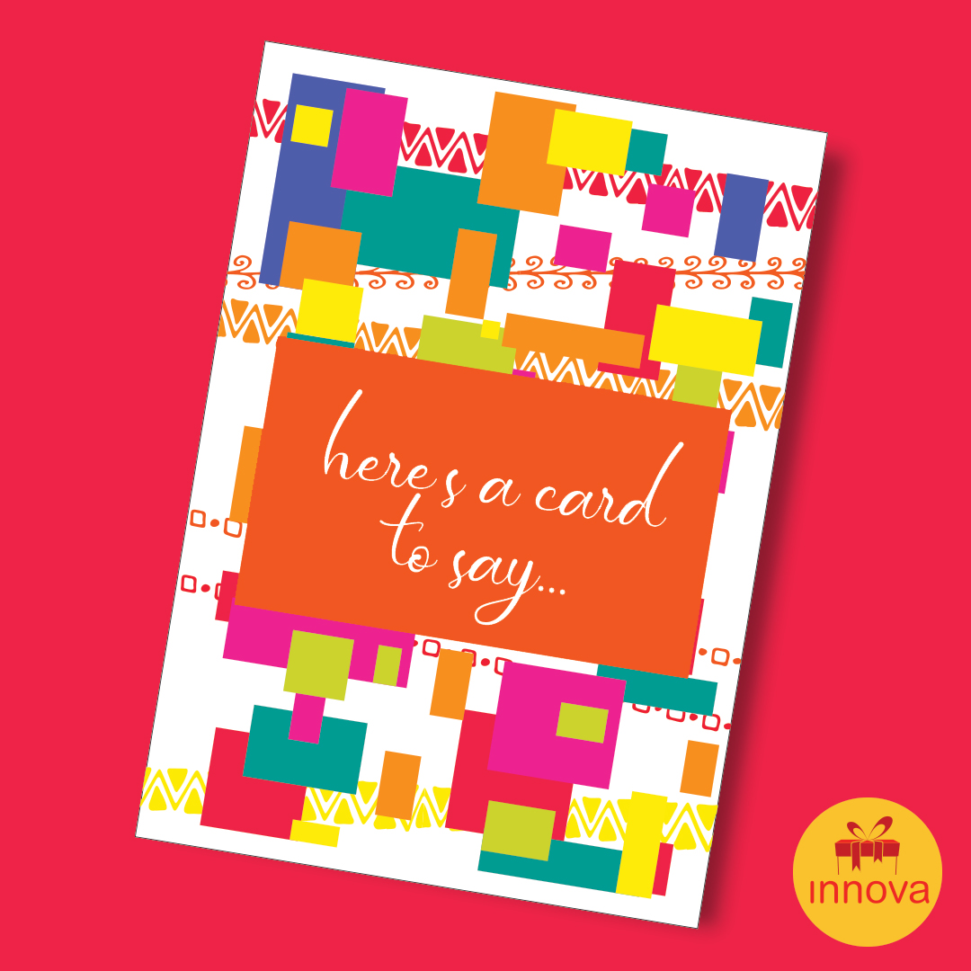 Here's a card to say - Greeting Card