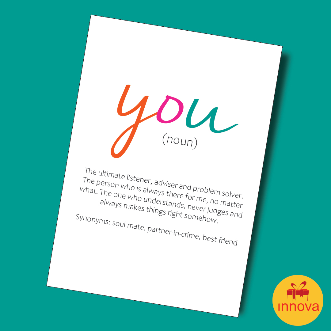 You - Greeting Card