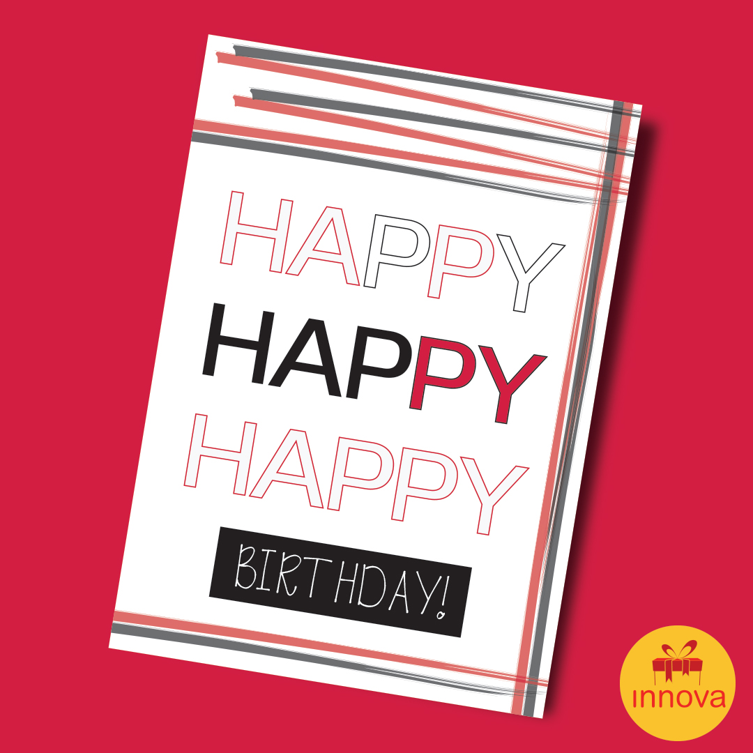 Happy Birthday - Greeting Card